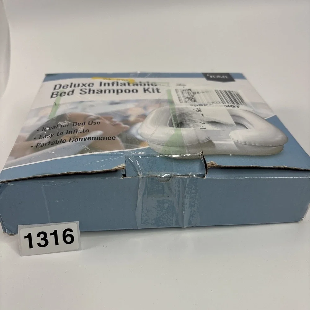Deluxe Inflatable Bed Shampoo Kit‎ Open Box